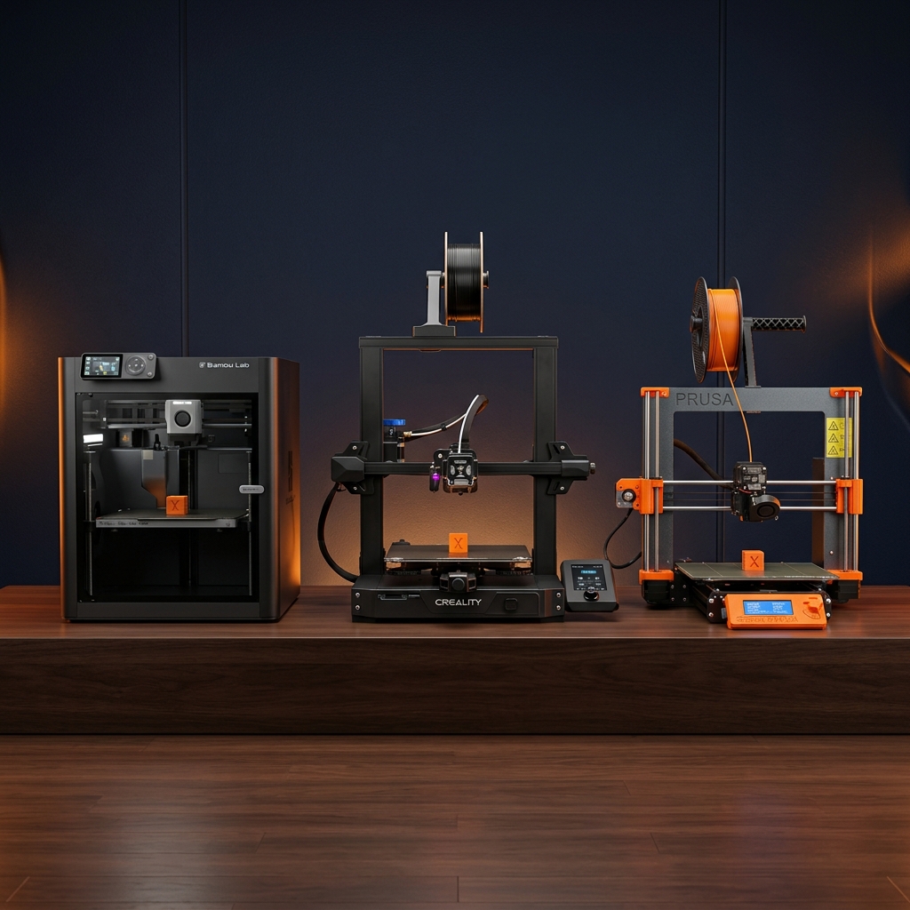 Bambu Lab vs Creality vs Prusa: Best 3D Printer Brand 2026?