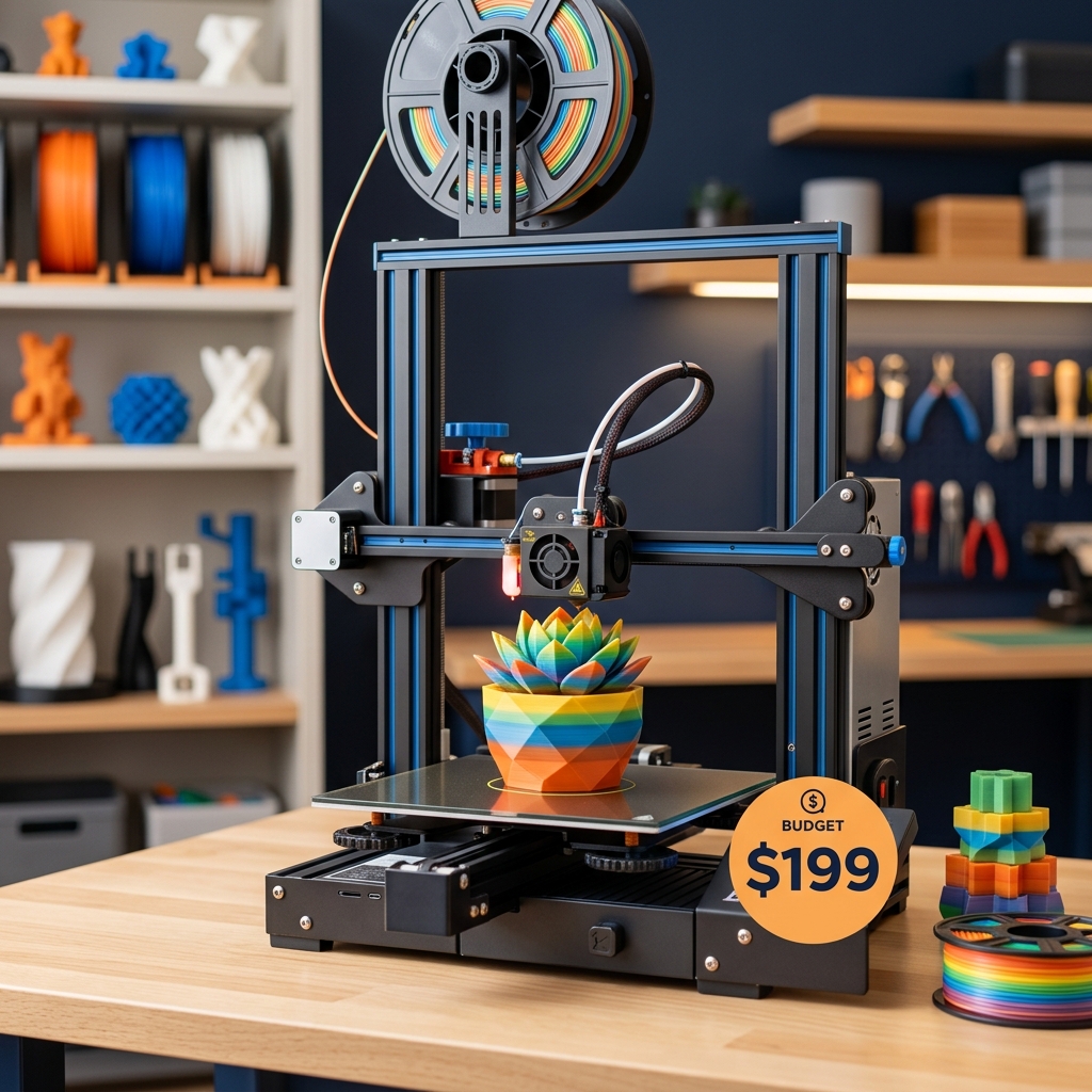 Best 3D Printers Under $200 (June 2026) — Top 3 Ranked